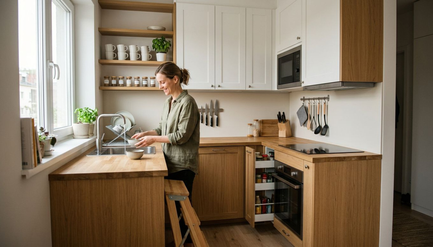 Comment aménager une petite cuisine pour maximiser l'espace ?