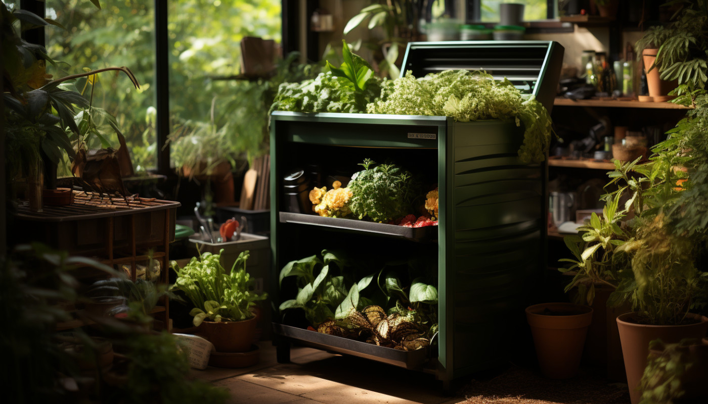 Jardin - Les bases de la création d'un coin de compostage fonctionnel et esthétique dans votre jardin