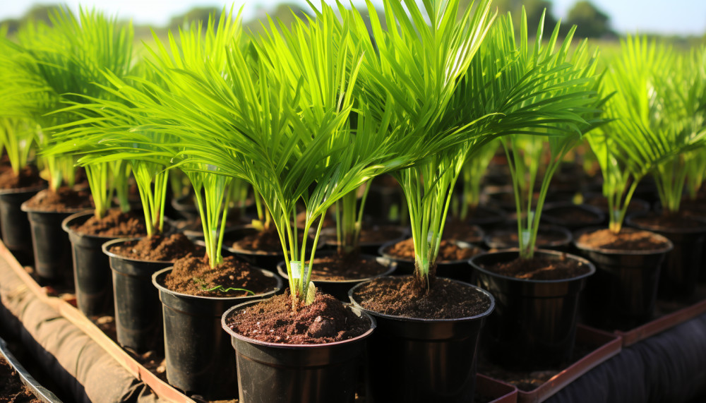 Jardin - L'importance de l'arrosage et de l'engrais pour la croissance saine des palmiers
