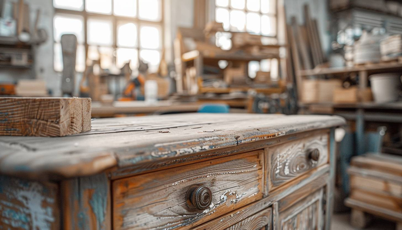 Rénovation - Techniques pour rénover un vieux meuble en bois et lui donner une seconde vie